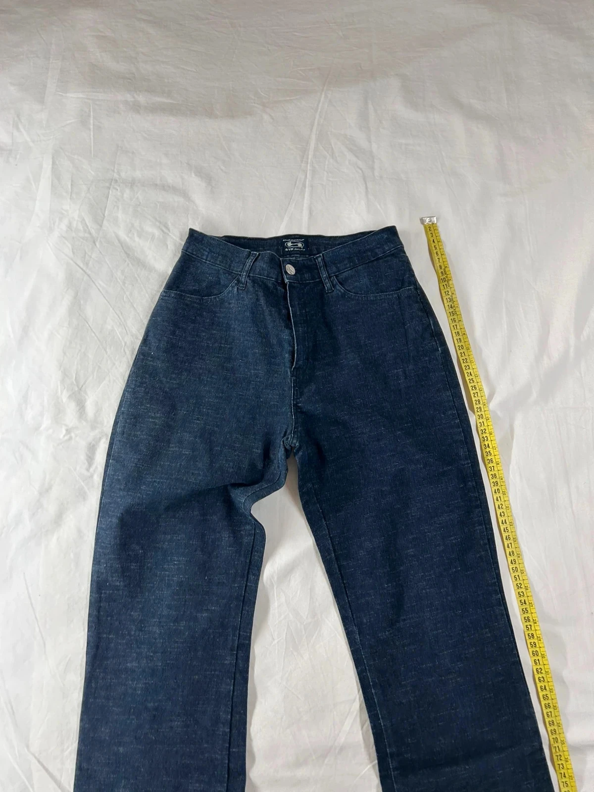 Pantalón vaquero azul marino stk – photo 3